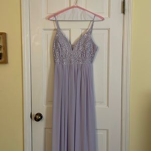 Lilac lulus prom dress